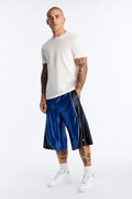 Royal Dazzle Split Shorts