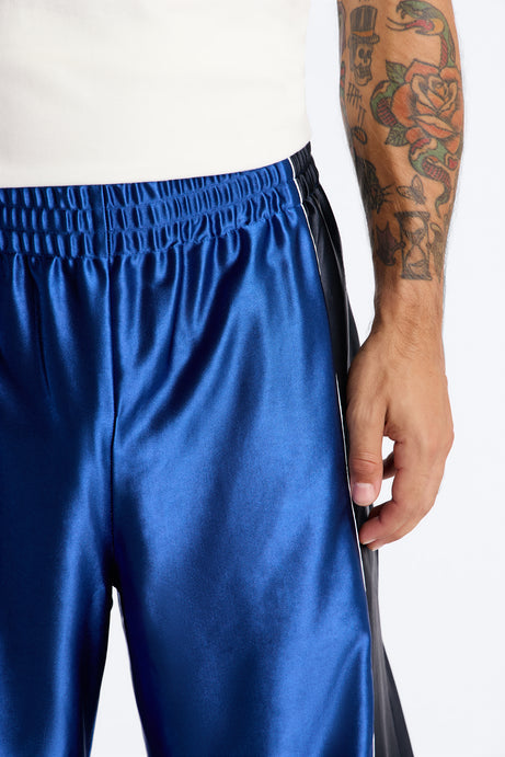 Royal Dazzle Split Shorts